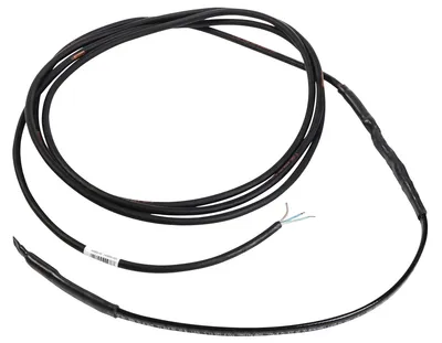 Coiled black HARD-45 moisture sensor.