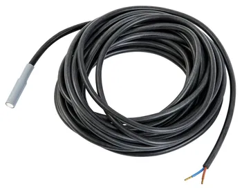 Hard-69 sensor coiled with one end stripped ready for connection.