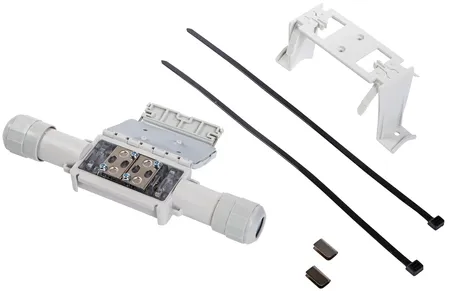 RayClic splice connection with mounting bracket.
