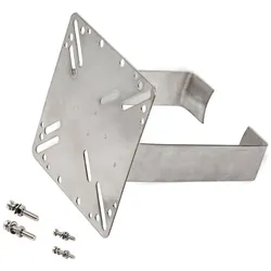 SB-101 metal mounting bracket with fixings for a controller.